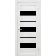 Дверь межкомнатная Дубрава Сибирь Foret light ПАРАЛЛЕЛЬ белая, стекло черное Дверь межкомнатная Дубрава Сибирь Foret light ПАРАЛЛЕЛЬ белая, стекло черное